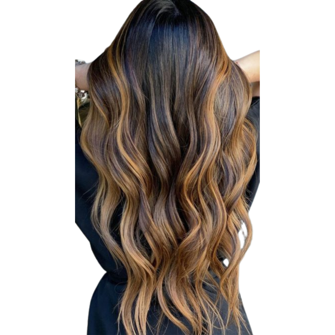 Cocoa Brown  Balayage