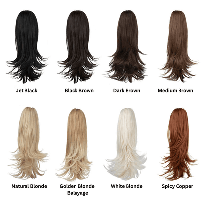 Claw Clip Ponytail 45/55cm