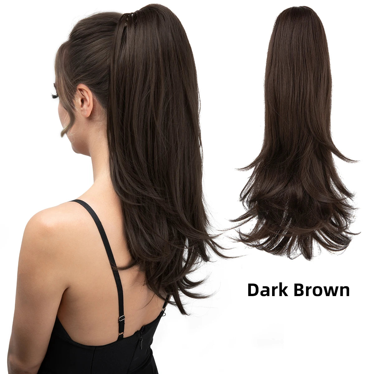 Claw Clip Ponytail 45/55cm